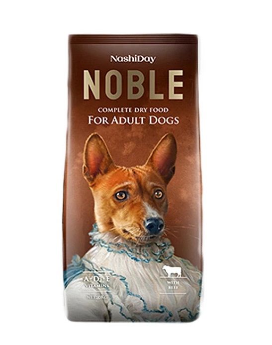 Сухий корм Noble для дорослих собак усіх порід із яловичиною 10 кг