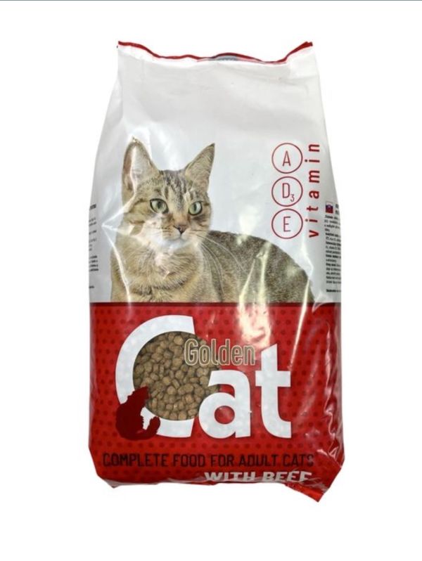 Сухий корм для котів Golden Cat зі смаком яловичини