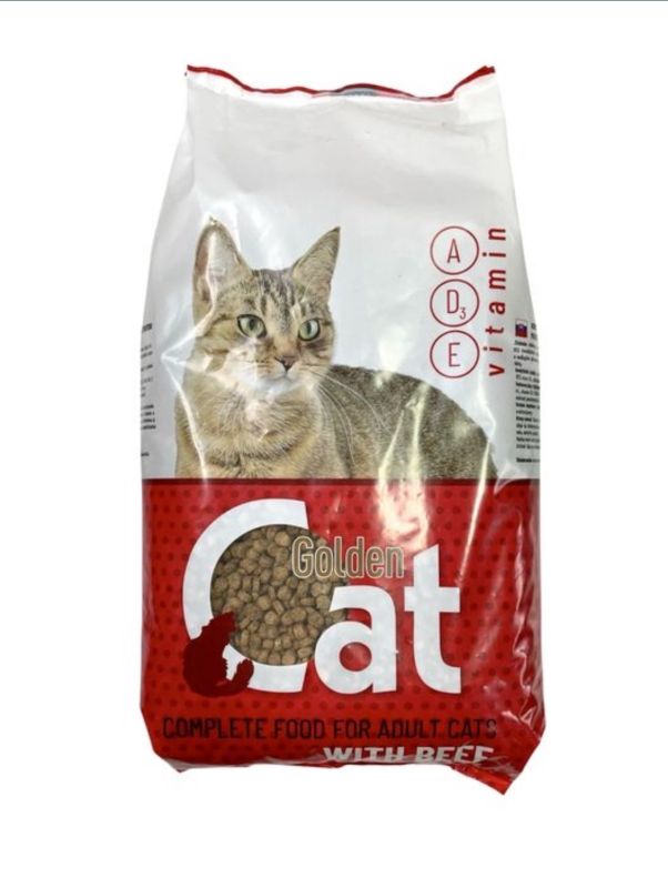 Сухий корм для котів Golden Cat зі смаком яловичини